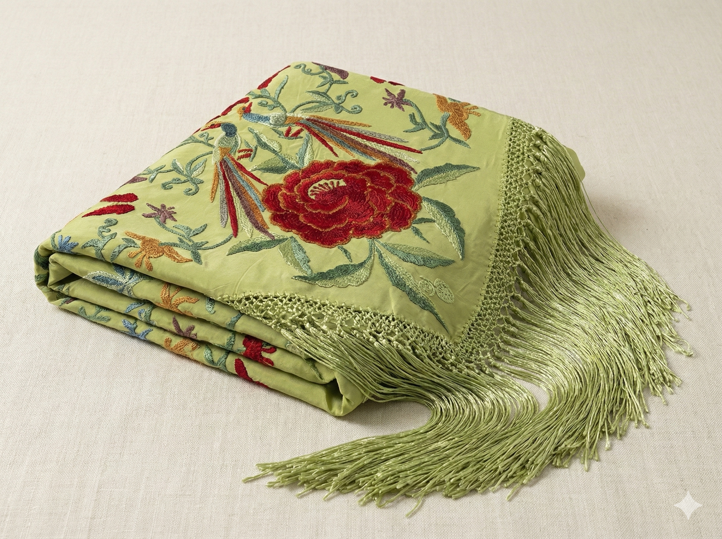 Mantoncillo Alhambra verde pistacho