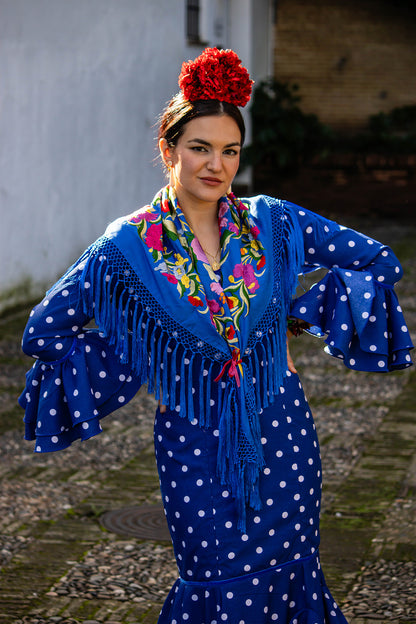 Modelo Manuela Azul