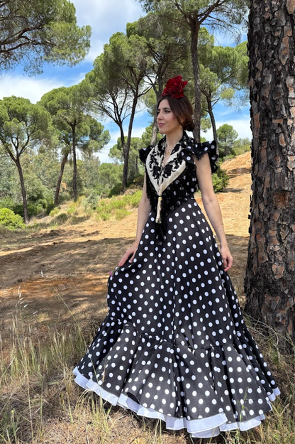 Bata Rocio Negro/Blanco