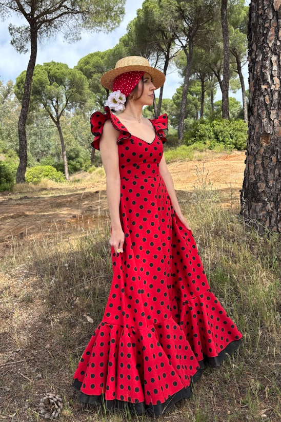 Bata Rocio Rojo/Negro