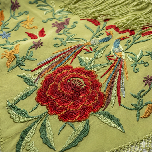 Mantoncillo Alhambra verde pistacho