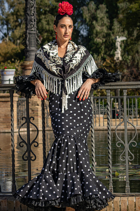 Modelo Carmen Negro/blanco